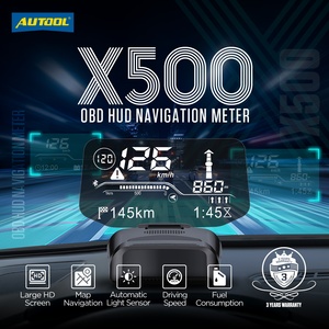 <span class=keywords><strong>AUTOOL</strong></span> 2023 X500 <span class=keywords><strong>Scanner</strong></span> <span class=keywords><strong>OBD2</strong></span> e Navegação GPS para Carro com Projetor de Velocidade no Para-brisa, Temperatura da Água, Excesso de Velocidade e RPM - Product Image 2