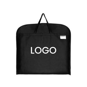 Sac à vêtements personnalisé avec logo, en non-tissé de haute qualité, grande capacité, à la mode, avec fermetures éclair pour la protection des costumes contre la poussière, idéal pour les voyages - Product Image 1