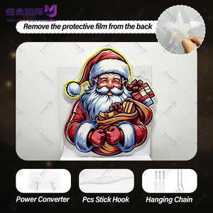 Enseigne LED néon 3d personnalisée du fabricant pour la décoration artistique Enseigne LED néon UV imprimé bande dessinée Anime enseigne lumineuse - Product Image 3