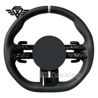 Volant de voiture en cuir véritable personnalisé pour Mercedes Benz Amg W223 W204 W205 W167 W213 W222 W207 W212 C209