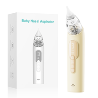 Aspirateur nasal électrique 60 kPa, aspiration profonde, 3 vitesses, nettoyeur de nez pour bébé, 700 mAh