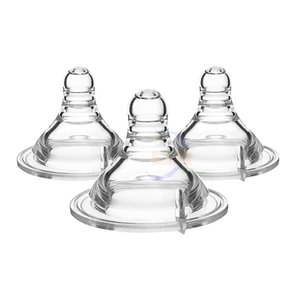 Chupeta de silicone para bebês, chupeta de borracha de silicone personalizada de alta qualidade para bebês, produtos de silicone OEM para bebês - Product Image 1
