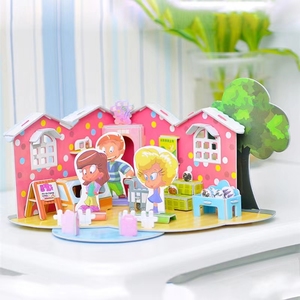 Nouveau 3D Papier Puzzle <span class=keywords><strong>Maternelle</strong></span> <span class=keywords><strong>À</strong></span> <span class=keywords><strong>La</strong></span> Main Puzzle Jouets Pour Enfants - Product Image 5