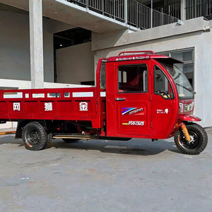 Five-Wheeled Truck with 530mm Shock Absorber Closed Body Type 2000 Load Capacity 50-70km <b>Range</b> 5-7h Charge Time - Product Image 3