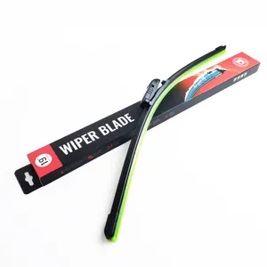 Wholesale High Quality Japanese Graphite Coated Silicone Universal Windshield Flat Car Wiper Blade Refill Factory