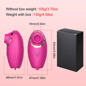 Jouet vibrant 3-en-1 pour adultes, stimulateur de clitoris et de tétons avec 7 fréquences, pour femmes, boutique de <span class=keywords><strong>sex</strong></span> toys - Product Image 6