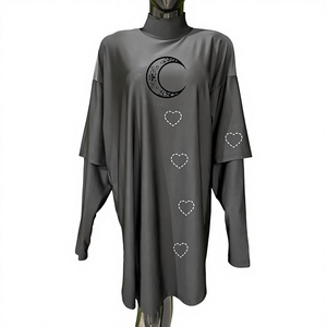 Nouvelle Collection Maillot de Bain Islamique Modeste Taille Haute pour Femmes et Filles Musulmanes, Ensemble 2 Pièces Imprimé Frontal, Grande Taille, Écologique et Lavable - Product Image 1