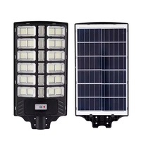 Lampe Solaire Extérieure 100 200 300 500 Watt Led Projecteur Avec Caméra Cctv Solaire Intégré Lampadaire