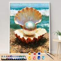 Kits de peinture par numéros DIY personnalisables – Ensemble de peinture à l'huile non personnalisé pour adultes, enfants, débutants, décoration intérieure