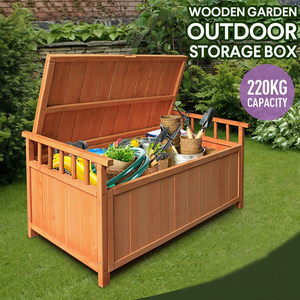 Boîte <span class=keywords><strong>de</strong></span> rangement extérieure pour <span class=keywords><strong>jardin</strong></span>, <span class=keywords><strong>banc</strong></span> <span class=keywords><strong>de</strong></span> <span class=keywords><strong>jardin</strong></span> en bois, <span class=keywords><strong>coffre</strong></span> à jouets, hangars à outils, meubles d'armoire - Product Image 5