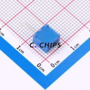 Resistencia Ajustable/Potenciómetro 3362X-200-LF, Componente de Orificio Pasante (THT)-3P, Resistencia de 7x6.8mm, 20 Ohmios, 10%, 500mW, 250ppm ℃ - Product Image 2