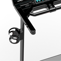 Caminadora Eléctrica Plegable con Pantalla LED, Máquina de Gimnasio en Casa para Caminar y Correr, Programa de Ejercicio sin Prueba de Frecuencia Cardíaca