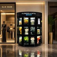 Máquina Expendedora Automática de Regalos y Flores para Hoteles de Lujo, con Pantalla Táctil Inteligente, Sin Personal, 24/7, SDK, Acero Inoxidable, Basada en la Nube