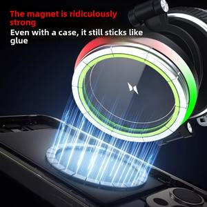 2025年畅销产品 磁性车载旋转无线充电器支架 手机支架 15瓦快速充电 适用于iPhone 17 - Product Image 6