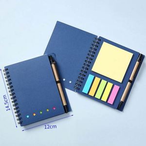 Custom Logo Notebook and Memo <b>Pad</b> Set Branded Promotional Journals for Creative Office Use and Trade Show Giveaways - Product Image 4