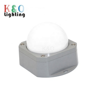 IP68 extérieur Étanche Cristal Transparent Couverture 3W RVB DMX Led Pixel Point Light