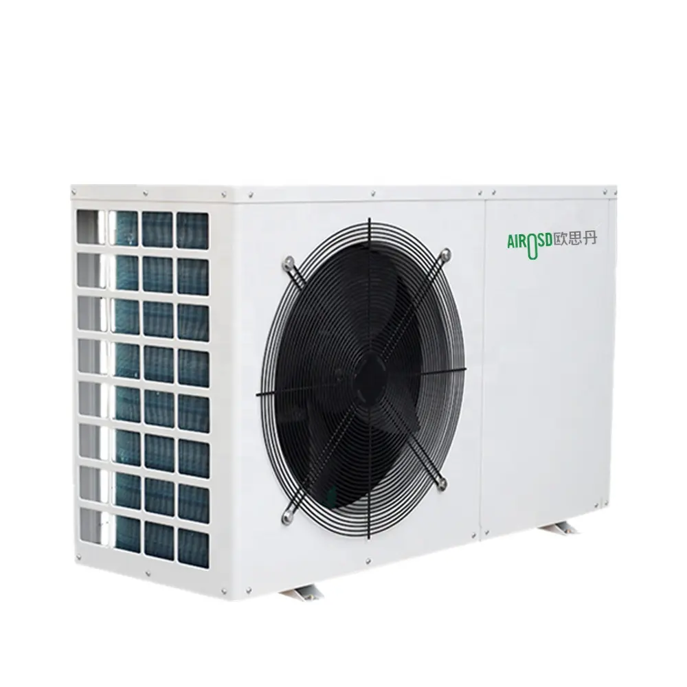 Refrigerante R32 R410A, inversor de CC completo, bomba de calor para piscina, intercambiador de calor de titanio