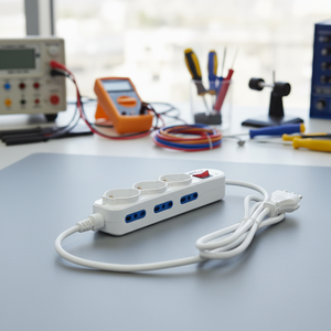 Multiprise intelligente <span class=keywords><strong>de</strong></span> style italien 10A <span class=keywords><strong>16A</strong></span> avec interrupteur et protection contre les surcharges, 3/4/5/6 voies, pour l'Italie et le Chili - Product Image 3