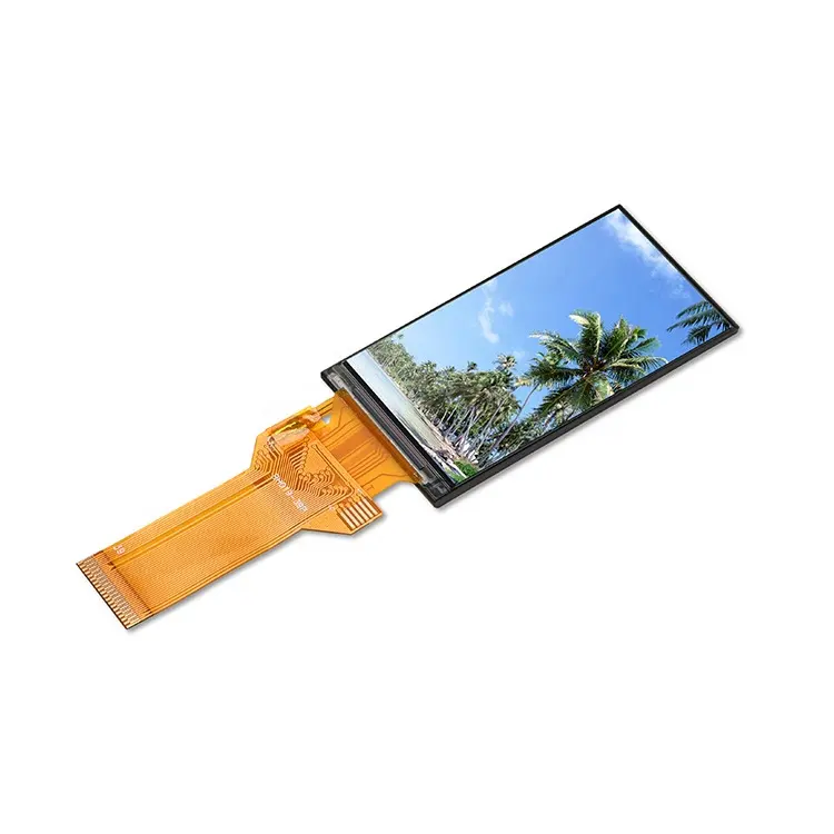 OEM küçük uzun 1.9 inç 1.9 "1.9 inç Bar dokunmatik LCD renk TFT MCU 16 8 BIT 170x320 170*320 tam IPS 1.9 inç LCD ekran şerit