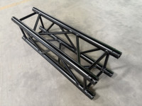 Structure de montage légère en aluminium noir pour éclairage de DJ, discothèque et bar