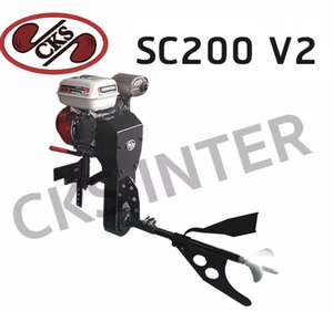 Nuevo Motor de barro de cola corta SC200 con posición de motor fuera de borda - Product Image 2