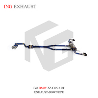 ING voix haute pour BMW X5 X6 G05 G06 2019 + 2.0T 3.0T X5 X6 G05 G06 alliage de titane Catback Valve d'échappement commutateur