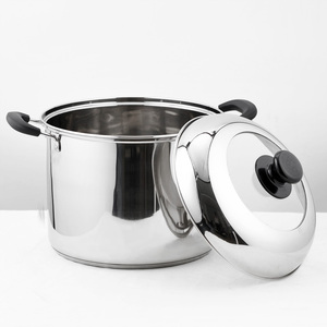 Ensemble de marmites en acier inoxydable de 26cm à 32cm de haut Ensemble de marmites à soupe bon marché Ustensiles de cuisine pour marmites chaudes pour la vente en gros - Product Image 1
