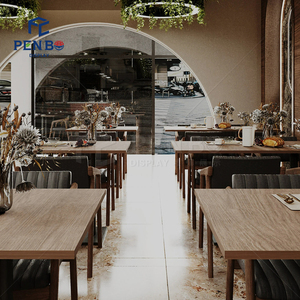 Bộ bàn ghế nội thất nhà hàng, quán cà phê, khách sạn, quán bar - Giải pháp thiết kế nội thất trọn gói, trang trí bàn ghế - Product Image 4