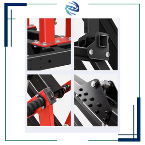 Harga pabrik kualitas baik Red 500kg 700kg 1.7m Portable Electric Crank Ulis Crank Arm <span class=keywords><strong>loader</strong></span> kecil Lift Stacker <span class=keywords><strong>Manual</strong></span> - Product Image 2