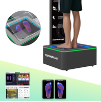Équipement de détection sportive, analyse des exercices de marche sportive, capteurs de posture du pied, support pour les jambes, scanner de pied pour yoga et gym