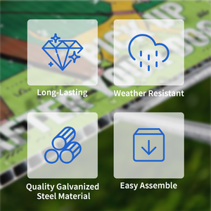 Insegne da Giardino per Open House con Stampa <span class=keywords><strong>a</strong></span> Colori, Impermeabili per Esterni 18*24, Cartelli <span class=keywords><strong>in</strong></span> Plastica Ondulata per Prato, Cartelloni Immobiliari - Product Image 3