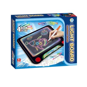 学習 & 教育書き込みタブレット落書きボードYM-27電子カラフル発光描画パッドボードおもちゃ幼児用 - Product Image 6