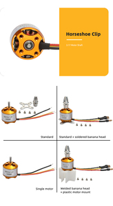 Faradyi 1000kV 1400kv 1800KV 2200kv cho <span class=keywords><strong>RC</strong></span> máy bay máy bay đa Copter không chổi than outrunner A2212 DC không chổi than bay không người lái động cơ - Product Image 6