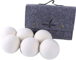 2025 vente en gros feutre sèche-cheveux nouvelle-zélande maison produits 2025 nouveautés écologiques <span class=keywords><strong>lessive</strong></span> laine sèche boules 6 Pc FBA DDP - Product Image 4