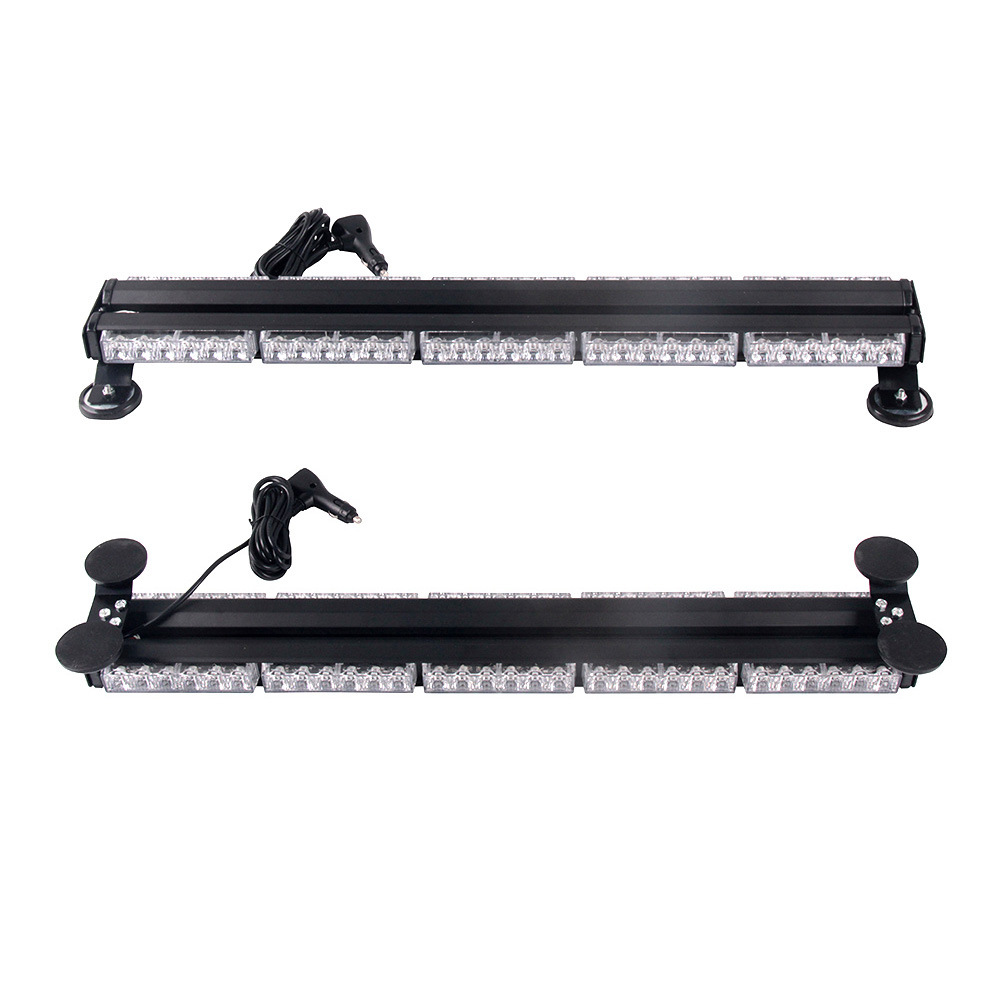 HTAUTO автомобильный Грузовик 14-50 дюймов 120 Вт 60 светодиодов Янтарный пятисторонний трафик Строб аварийная вспышка световая панель предупреждающий сигнал для автомобиля