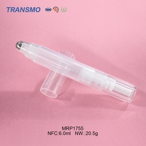 Flacon de brillant à lèvres vierge personnalisable et écologique de 3 ml, réutilisable, pour huile à cuticules et manucure - Product Image 4