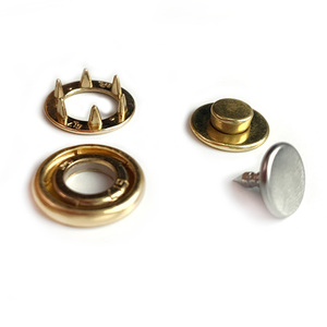 Bouton-pression en alliage d'aluminium et de zinc, finition noire mate, léger, pour vêtements de sport, vestes et équipements de plein air - Product Image 4