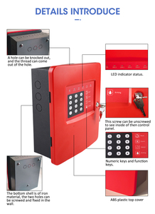 Hot bán an ninh báo động bảng điều khiển máy dò khói - Product Image 6