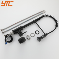 Robinet de cuisine en acier inoxydable, nouveau modèle, cascade moderne, simple, quatre modes de commutation, sortie d'eau chaude et froide