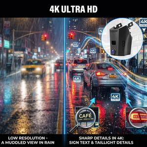 Podofo 4K Car DVR Plug and Play Telecamera Nascosta per Auto BMW Serie 5/7 2018-2023 530i 540i 530e WiFi APP Registrazione in Loop G-Sensor OEM - Product Image 2