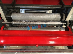 Film xo so baskı makinesi için kabartma BSYT4-800 ile fleksografik baskı makinesi 4 renk rulodan ruloya - Product Image 2