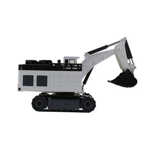 1/87ème pelle <span class=keywords><strong>pelleteuse</strong></span> en alliage KDW métal moulé sous pression, excavateur camion ingénierie Construction véhicules jouets - Product Image 5