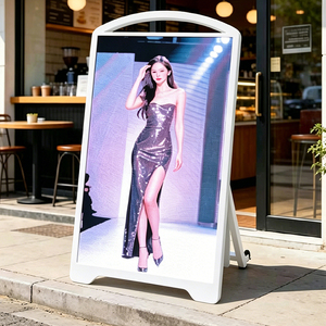 43 Inch Indoor Waterproof Ip65 Digital Advertising Player A-board Portable Signage Kiosk Tp Portable 43 Inch P2.5 Led Display - Product Image 5