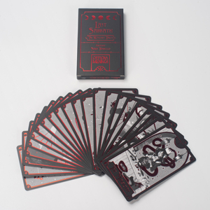 Caja Negra Personalizada con Detalles en Lámina Roja, Baraja <span class=keywords><strong>de</strong></span> Cartas del <span class=keywords><strong>Tarot</strong></span> <span class=keywords><strong>de</strong></span> <span class=keywords><strong>Brujas</strong></span>, Last Sabbath, <span class=keywords><strong>Tarot</strong></span> <span class=keywords><strong>de</strong></span> <span class=keywords><strong>las</strong></span> <span class=keywords><strong>Brujas</strong></span> para Adivinación y Lectura Espiritual - Product Image 4