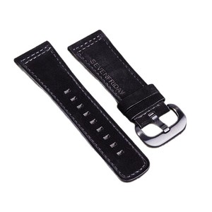Correa de reloj de cuero nobuck retro de 28 mm, correa de piel de vaca auténtica compatible con la serie Sevenfriday M1 M2 M3 <span class=keywords><strong>P1</strong></span> P2 P3 - Product Image 1