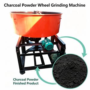 Proveedor de Máquina de Molienda de Polvo de Carbón con Motor Agitador de Alta Calidad y Doble Rueda - Product Image 4