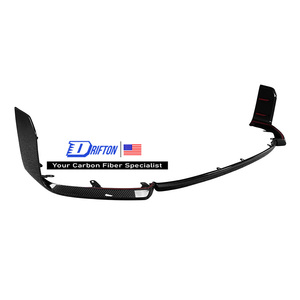 Labio frontal de fibra de carbono seco estilo rendimiento M para BMW M2 G87 2023-2025 - Product Image 1