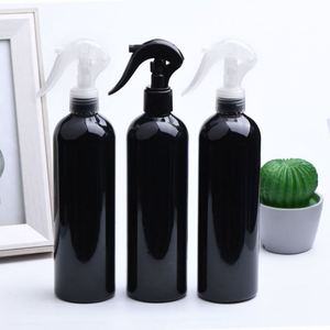 Fine Mist Sprayers Refillable Hairdressing Hair Home Salon Tools Black 400ml Plastic Trigger Water Spray <b>Bottles</b> - Product Image 1