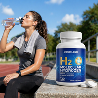 Complément d'hydrogène actif H2 sous marque privée – Comprimés d'hydrogène moléculaire pour le biohacking et la récupération des performances