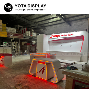 Stand d'exposition modulaire réutilisable Yota Xpanel, assemblage facile, installation rapide, présentoir en <span class=keywords><strong>bois</strong></span> pour salon professionnel - Product Image 2